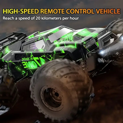 High-speed remote-controlled monster off-road vehicle