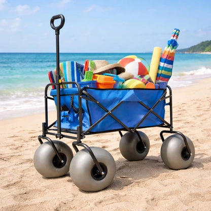 Beach Wagon with 13'' Big Inflatable Tires