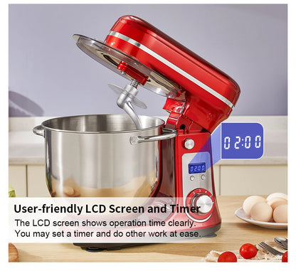 6-Speed, 1200 W Kitchen Food Mixer