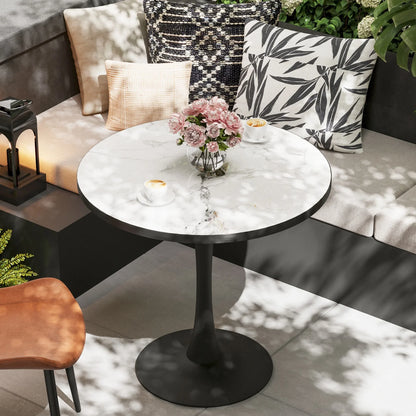 Leisure Round Coffee Table for 2-3 People