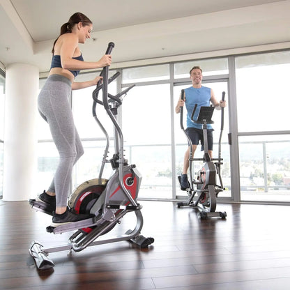 2 in 1 Elliptical Stepper Machine for Home Fitness.