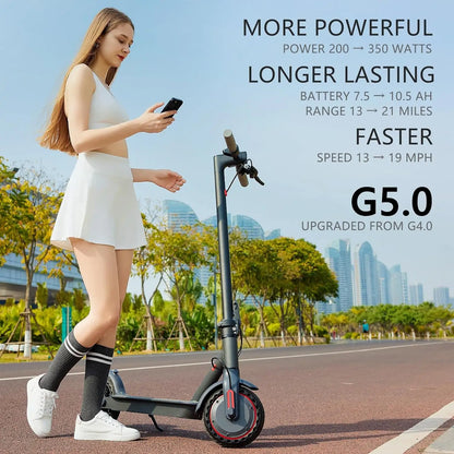 G5.0 Electric Scooter 36V 10.5AH High-Capacity Battery