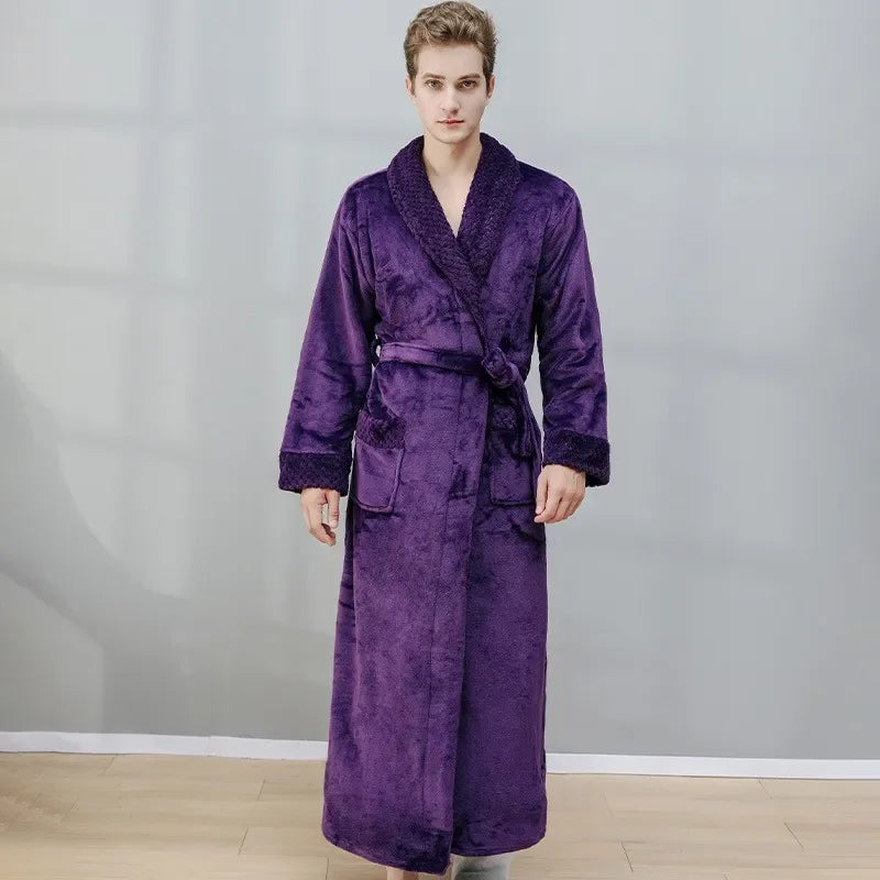 Bath Bathrobes Men Women Pajamas Shower Robe Bath Towels
