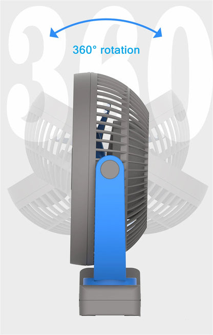 USB Charging Home Room Table Wireless Electric Fan