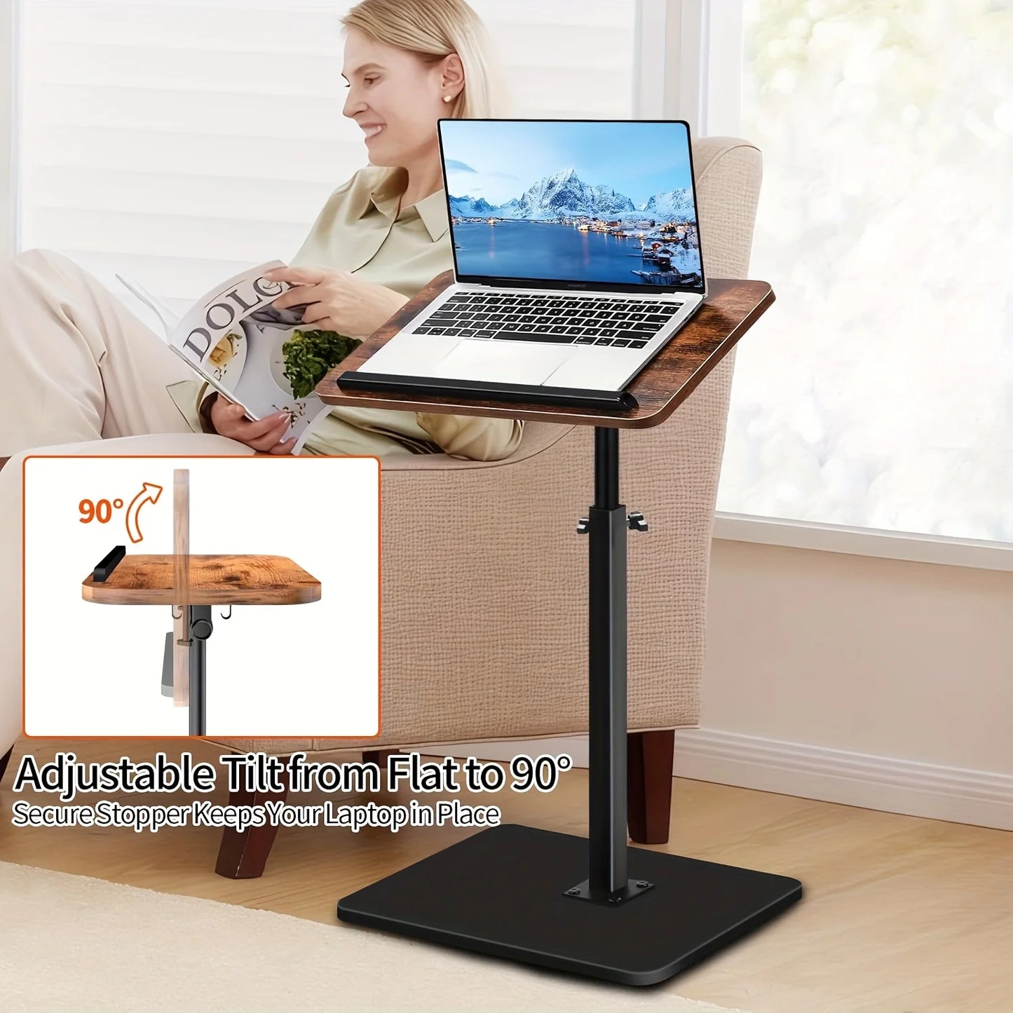 Portable, Office Desk & Computer Workstation