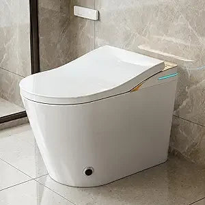 Luxury Smart Toilet with Water Tank, Auto Close Lid