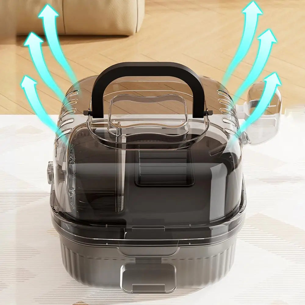 Habitat Small Lightweight Animal Carrier with Water Bottle