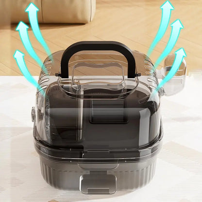 Habitat Small Lightweight Animal Carrier with Water Bottle