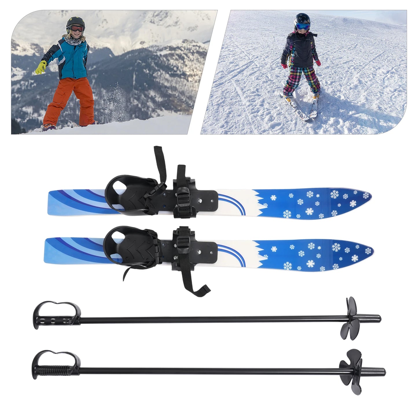 Kids Ski Board Set for Ages 2-8