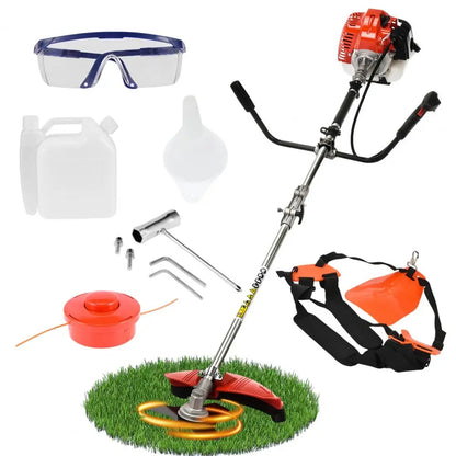 2-Stroke Strong Powerful Grass Strimmer with Adjustable Angle