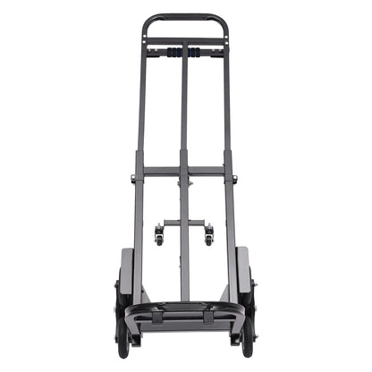 460lbs Black Stair Climbing Cart, 29-45in Height