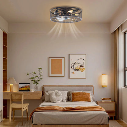 Low Noise Round Ceiling Fan with 3 Wind Speeds