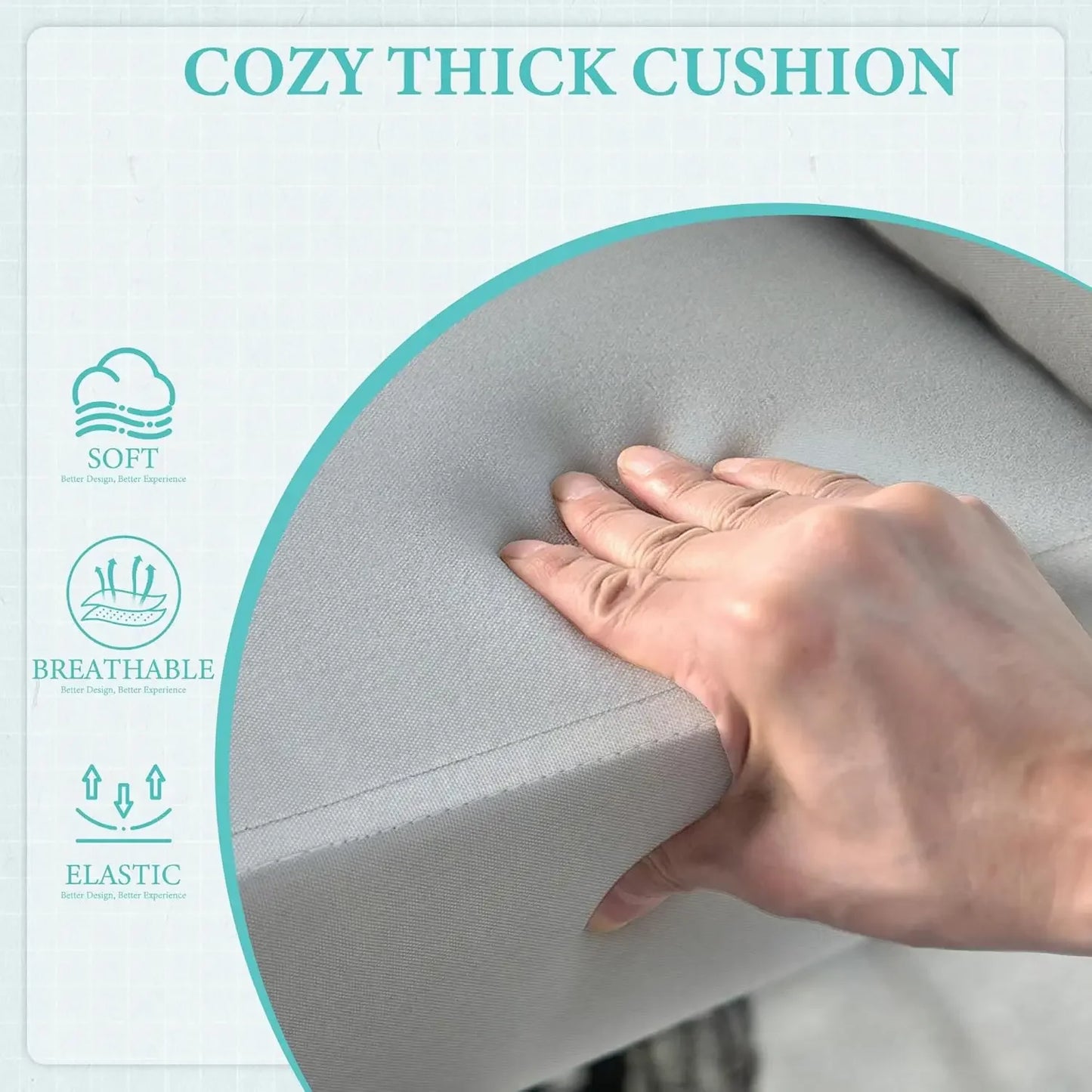 Oversized Wicker Rocking Glider Chair For 2