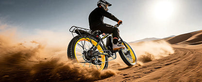 Electric Bike 26"x4.0 All Terrain 34MPH Mountain Bicycle
