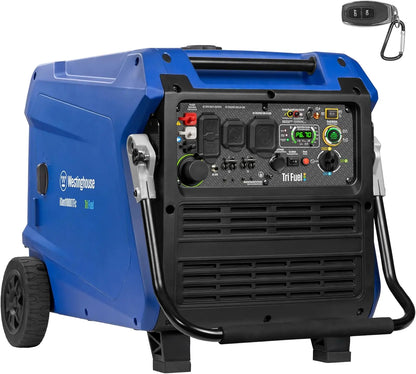 11000 Peak Watt Tri-Fuel Portable Inverter Generator