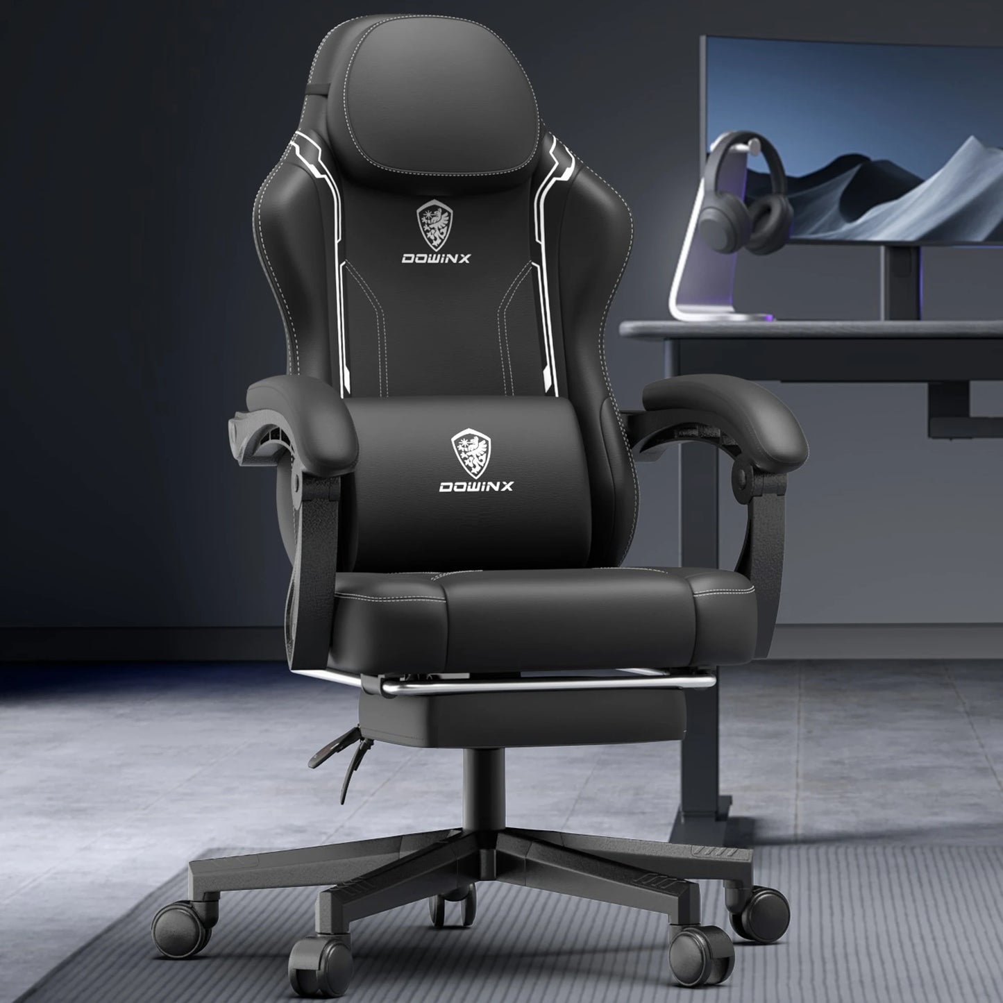 Gaming Chair with Pocket Spring Cushions