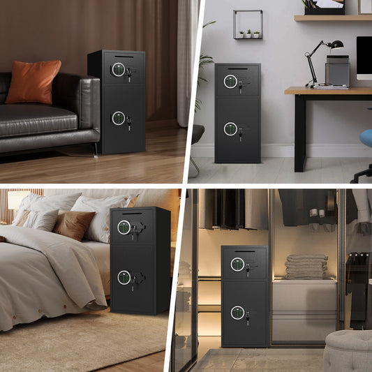Heavy Duty Large Safe with Dual Alarm System