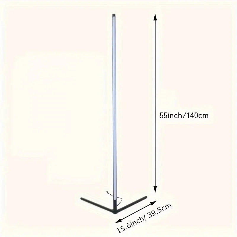 60-Inch  Led Corner Lamp, For Living Room Bedroom Game Room