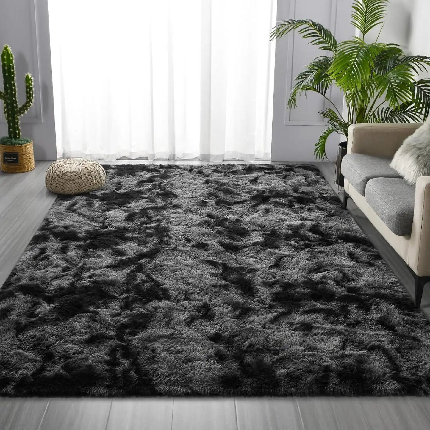 Super Soft Shaggy Rug for Livingroom, bedroom