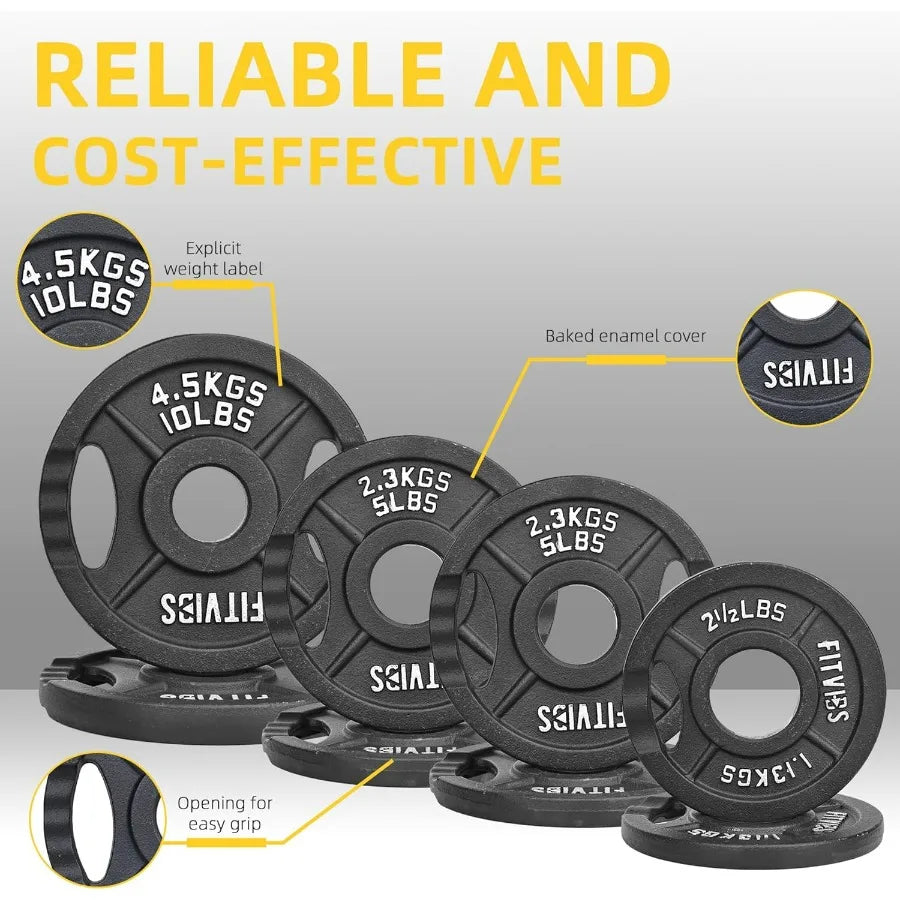 Weight Plate for Strength Training and Weightlifting