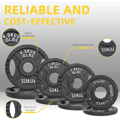 Weight Plate for Strength Training and Weightlifting