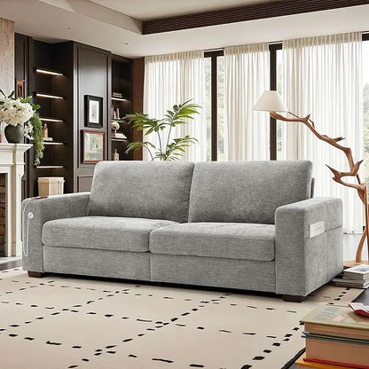 89" Sofa with Medium Firm Seat Cushion and Removable Cover