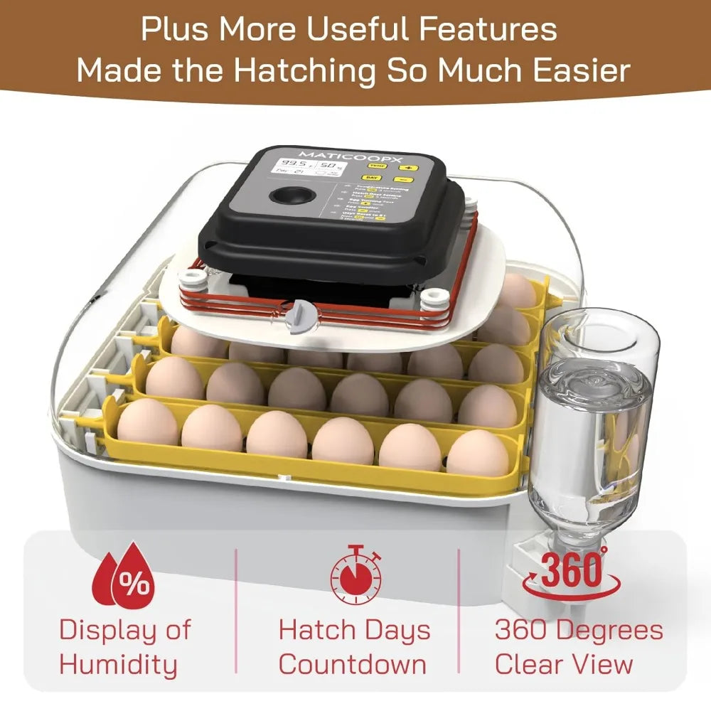 30 Egg Incubator for Hatching Chickens