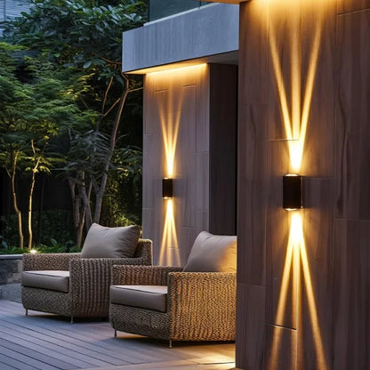 Waterproof Wall lamp for patio yard garden poolside