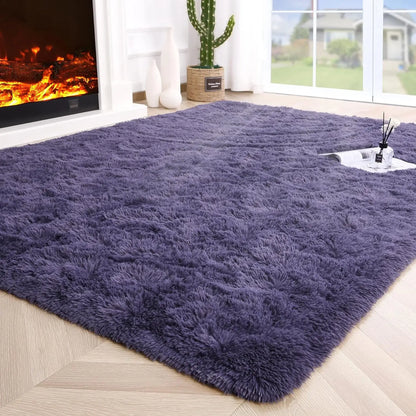 Fluffy Non-Slip Rugs for Hardwood Floors Room Decor