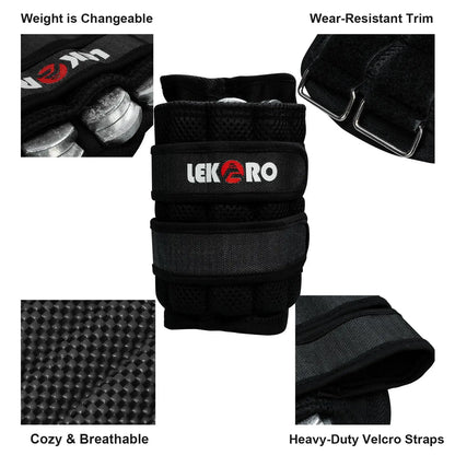 Adjustable Wrist Ankle Weights for Men and Women