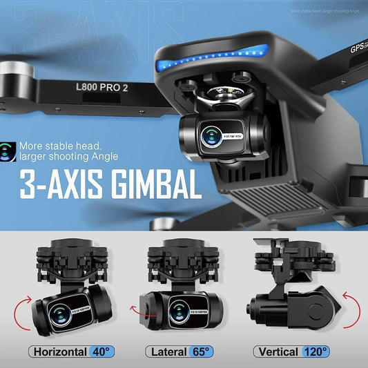 GPS Drone with 4k Camera for Adults 5G Wi-Fi Transmission
