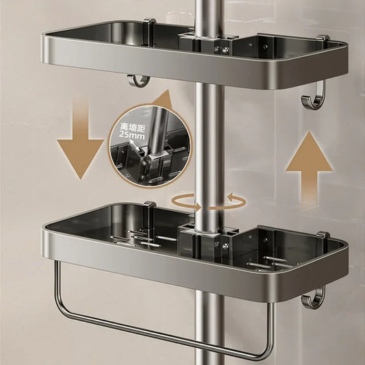 Bathroom Shower Shampoo Organizer Storage Shelf