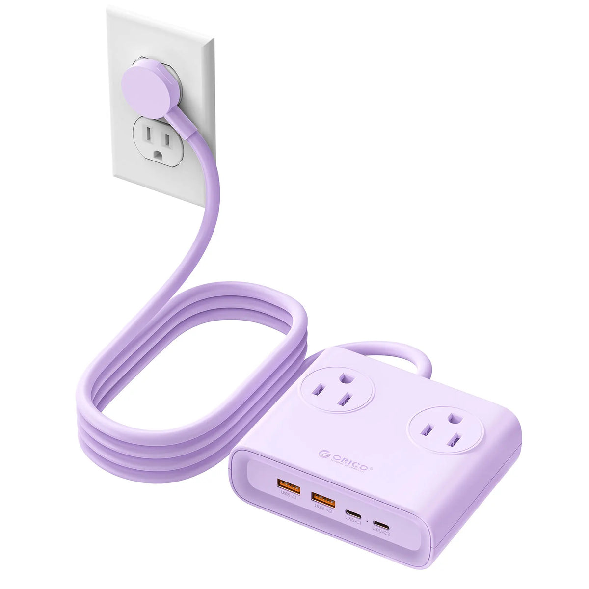 Power Strip 8-in-1 Desktop Charging Station