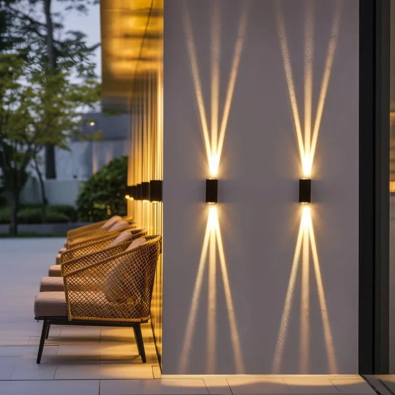 Waterproof Wall lamp for patio yard garden poolside