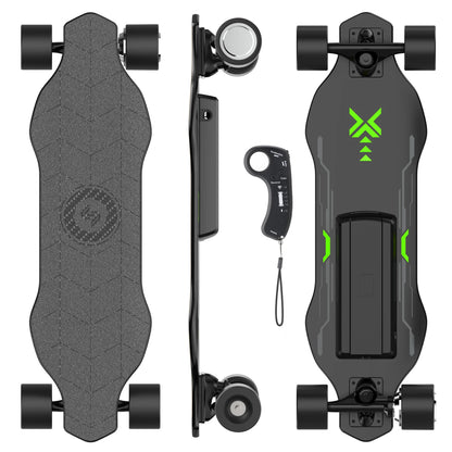 Electric Scooter Four-Wheel E-Scooter Top Speed 12Mph