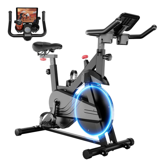 32-Level Magnetic Resistance Stationary Bikes for Home