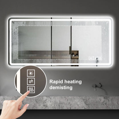 60inch LED Bathroom mirror for Bathroom Wall