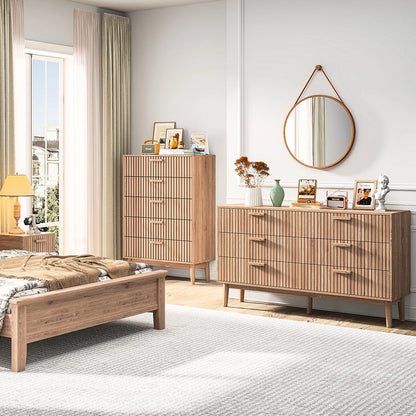 Modern Closet Dressers Chest of Drawers, With 5 Or 6 Drawers