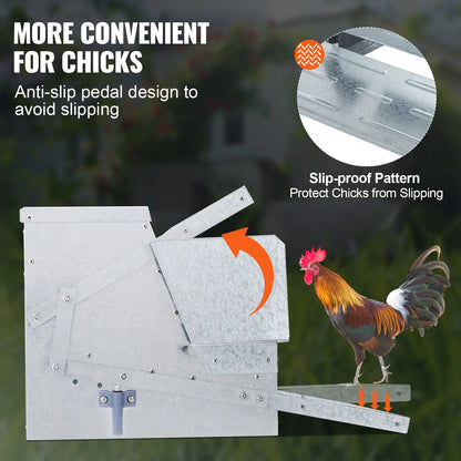 25 lbs. Capacity Automatic Chicken Feeder Feeds up to 11 Days