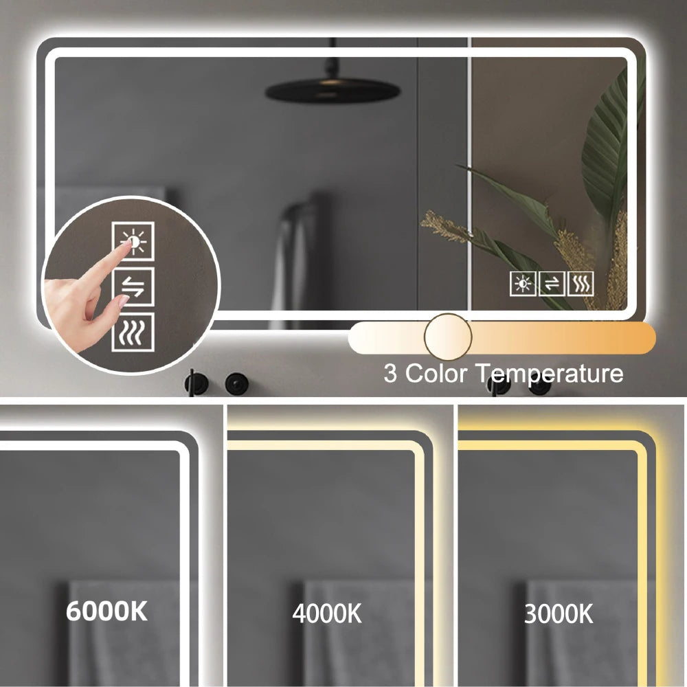 60inch LED Bathroom mirror for Bathroom Wall