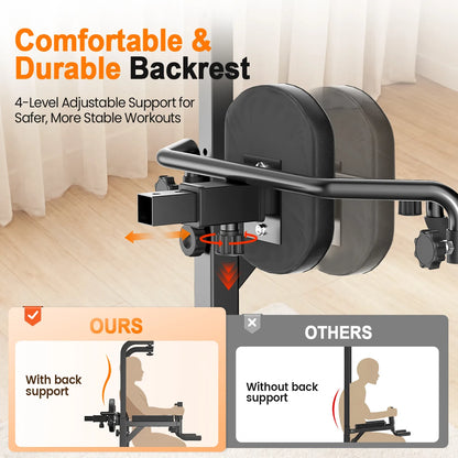 Multifunctional Power Tower Pull Up Dip Station