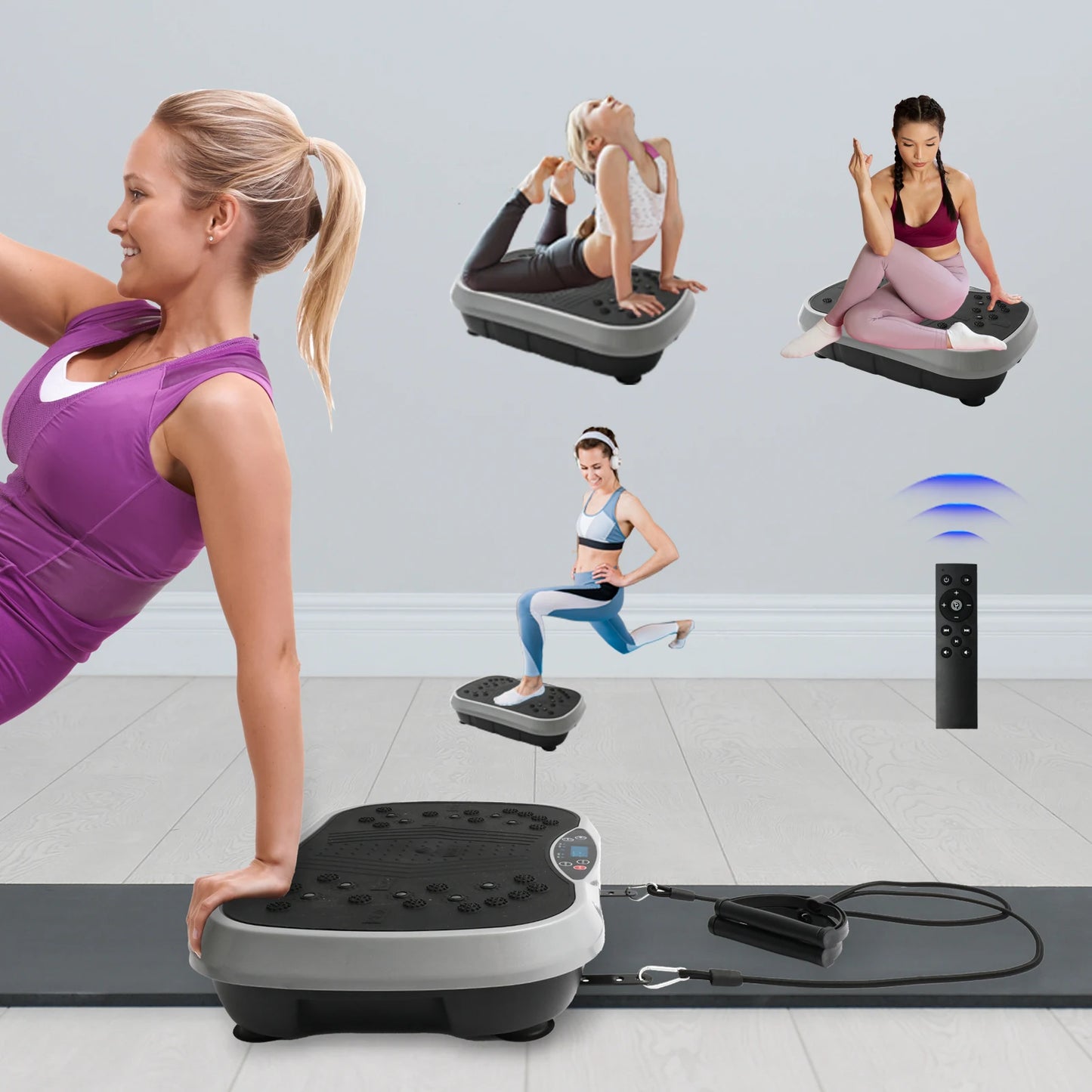Fat-Burning Vibration Plate Exercise Body Shaping Machine