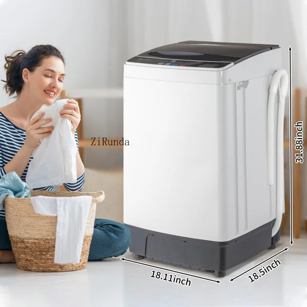 Full-Automatic Washing Machine with 10 programs 8 Water Level Selections