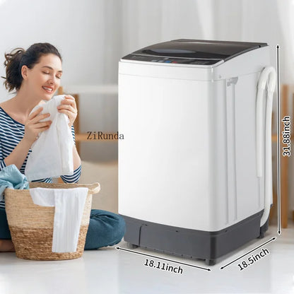 Full-Automatic Washing Machine with 10 programs 8 Water Level Selections