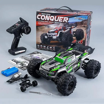 2024 New 1:16 Scale Large RC Control Car 2.4G 4WD Off Road Monster Truck