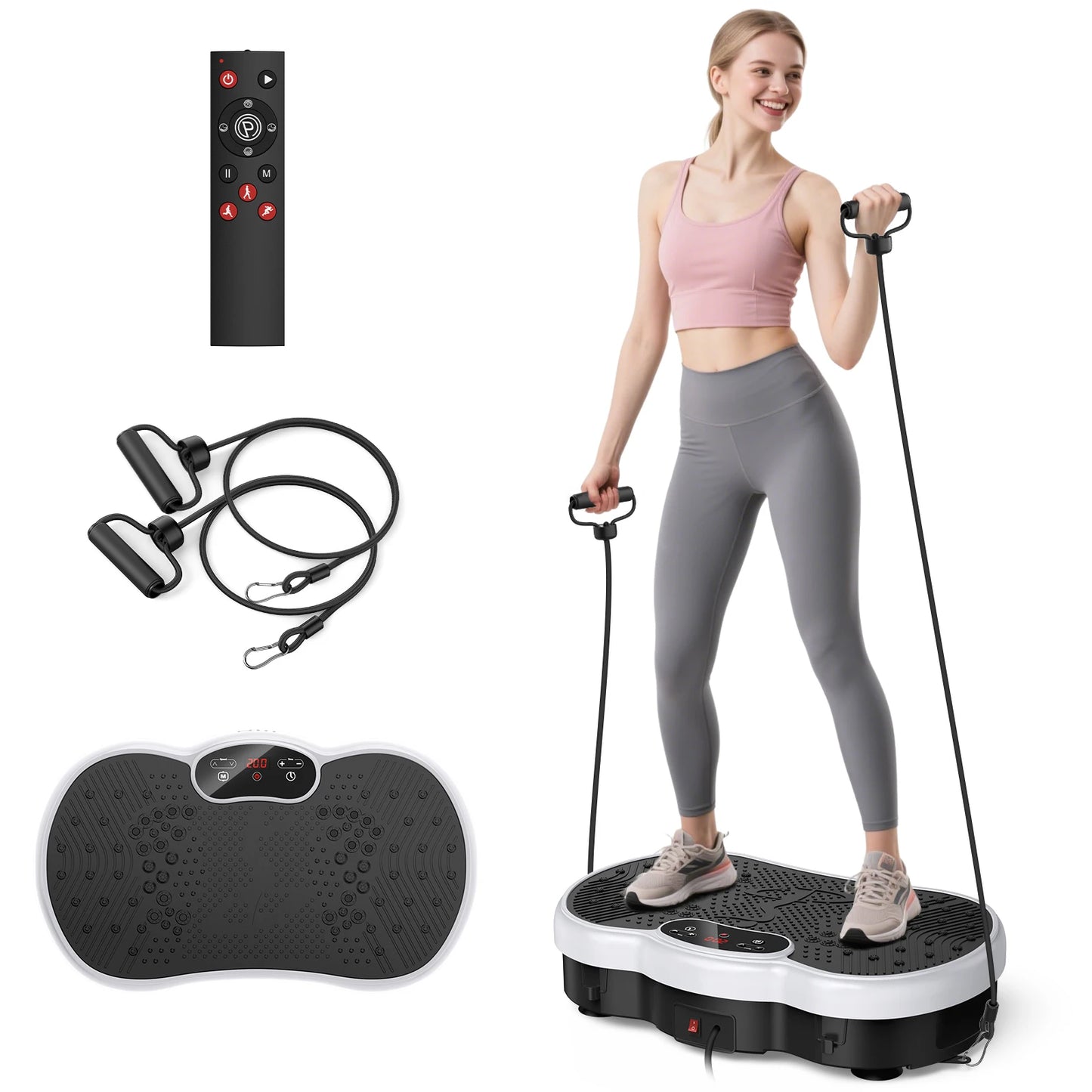 Whole Body Vibration Plate Exercise Machine