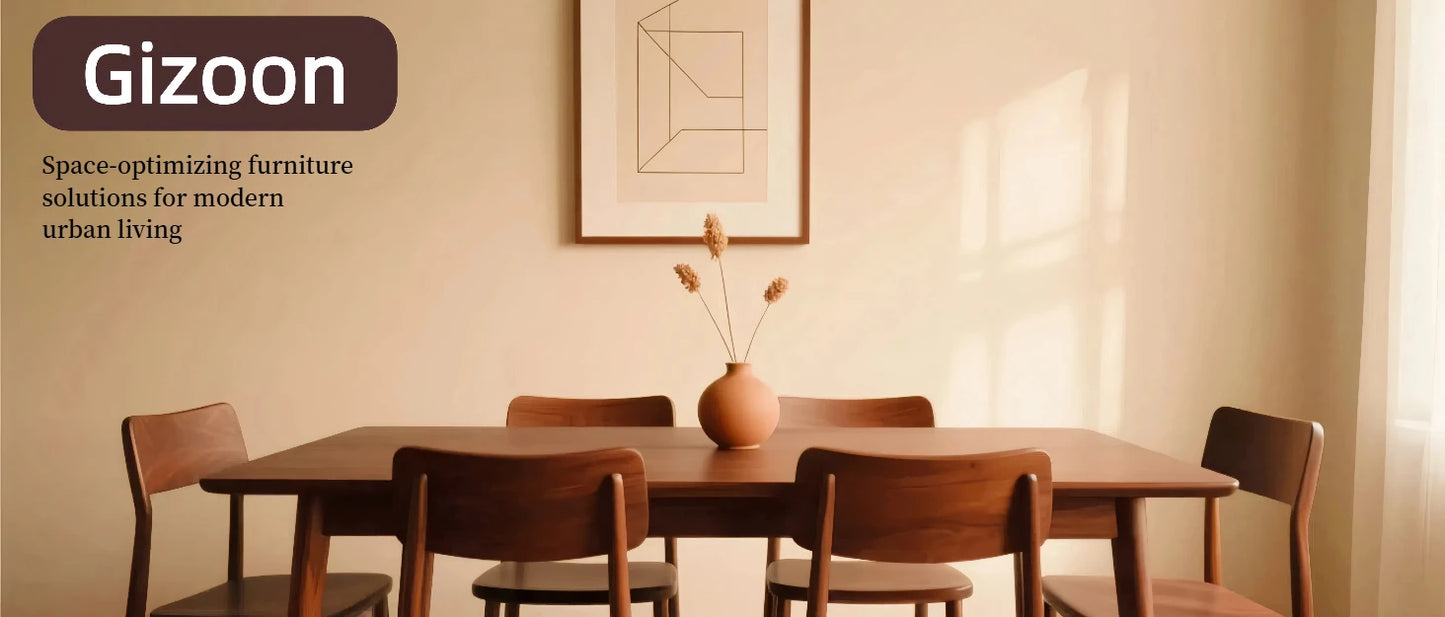 Modern Kitchen Table with Chairs 5-Piece Set