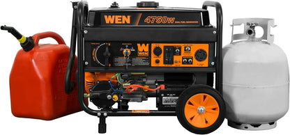 2025 Dual Fuel Portable Generator with Electric Start