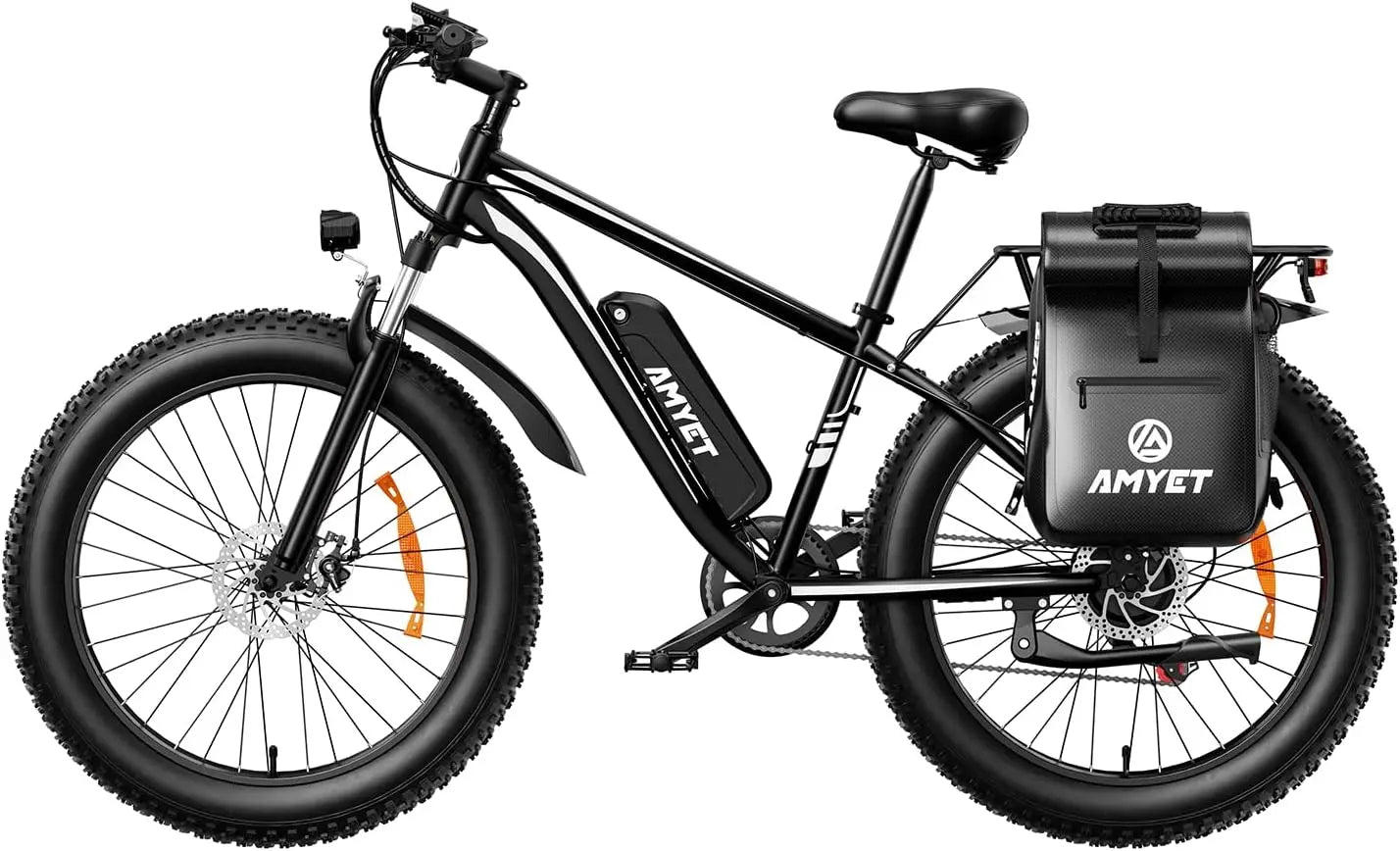 1000W Electric Bicycle 26" Fat Tire Dual Shock Absorbers.