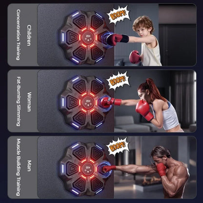 Bluetooth Wall Mounted Music Boxing Trainer